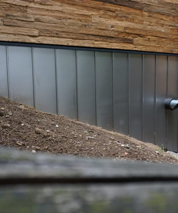 Hotel Riedlberg Stehfalzverkleidung